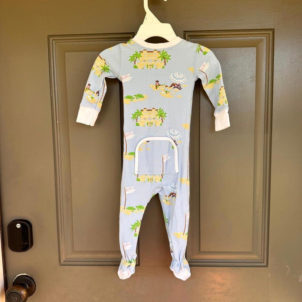 The Beaufort Bonnet Company Footed Pajama 6/12 Months‎ - Picture 4 of 4
